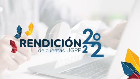 Banner Rendición de cuentas UGPP 2022